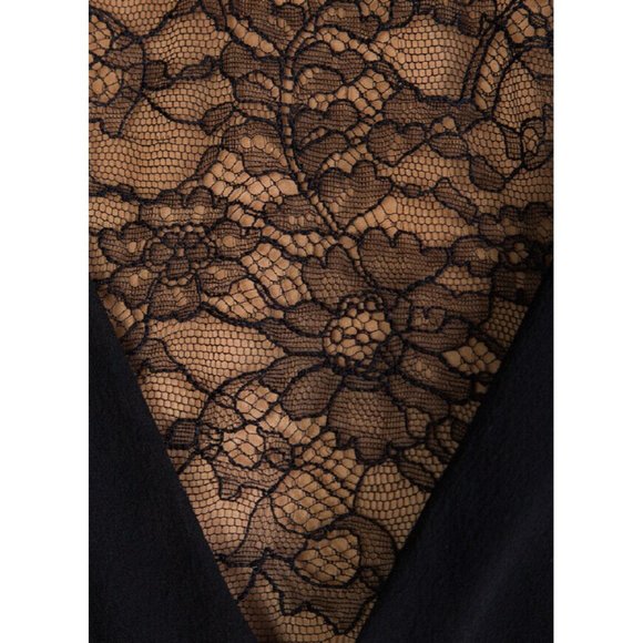 DVF Diane Von Furstenberg Holli Silk Black Dress - Size 2 - Picture 6 of 15